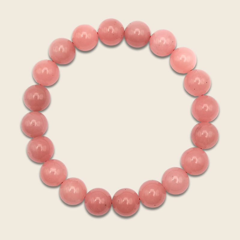 High Grade Norway Pink Chalcedony Bracelet